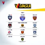 Lịch thi đấu VLeague hôm nay