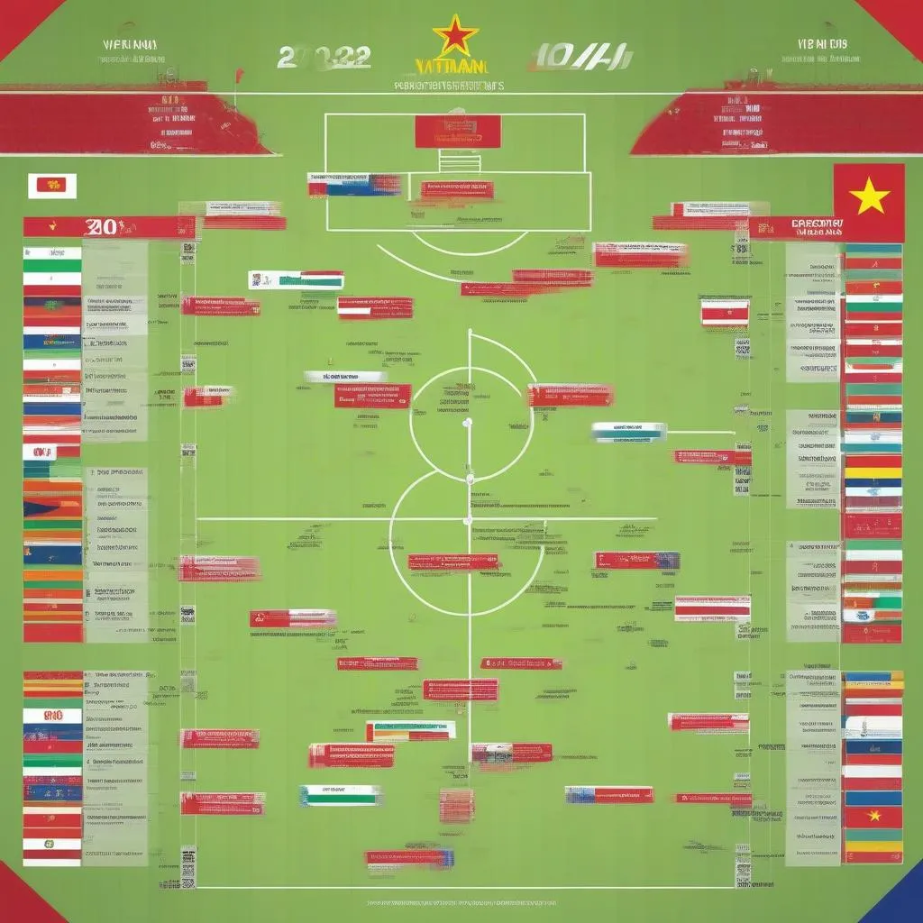 Lịch thi đấu vòng loại World Cup 2022 của đội tuyển Việt Nam