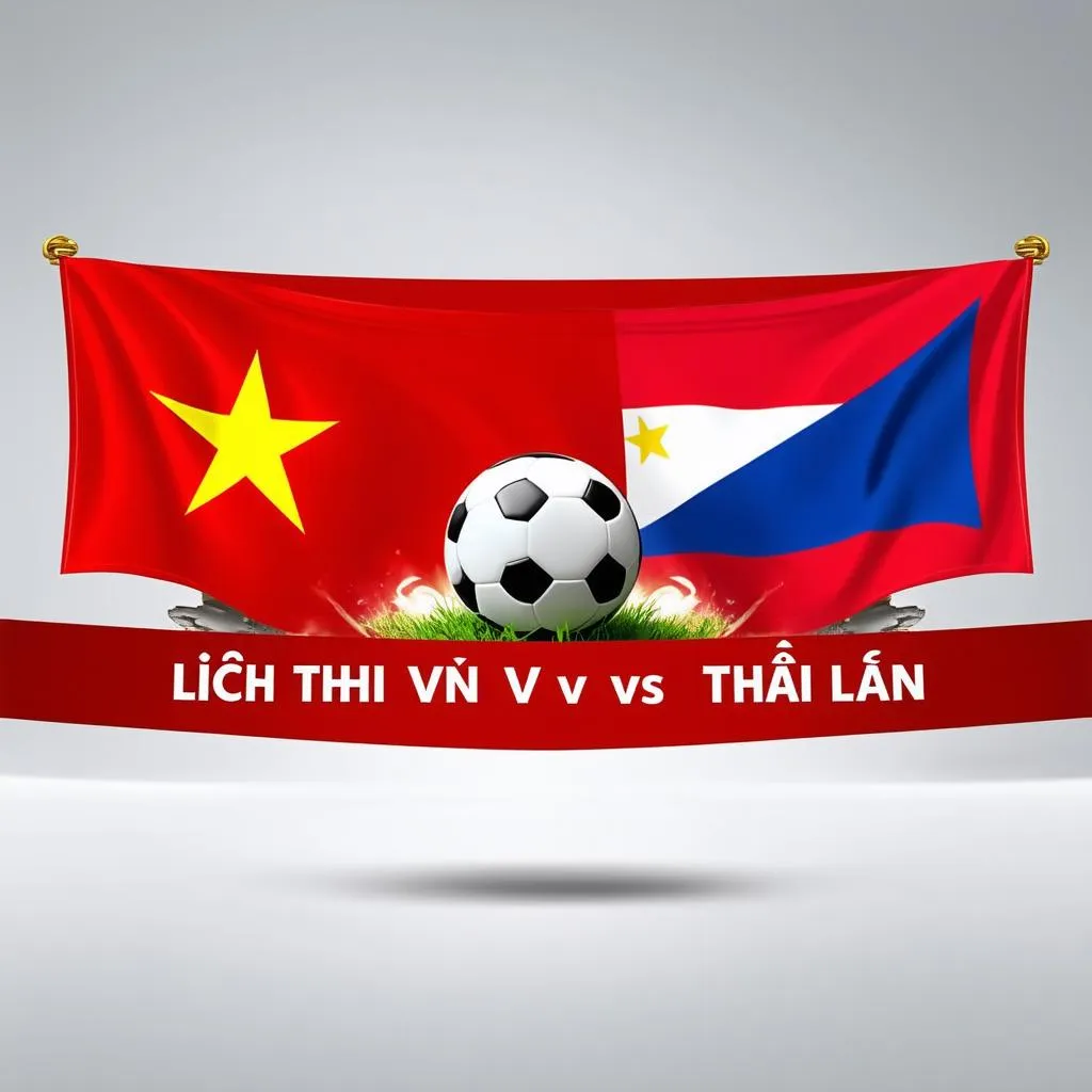 Lịch thi đấu VN vs Thái Lan