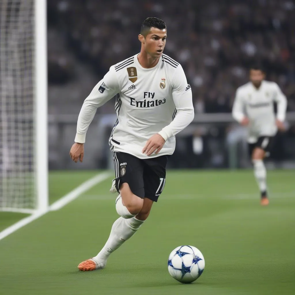 Cristiano Ronaldo thi đấu vòng 1/8 Champions League 2018