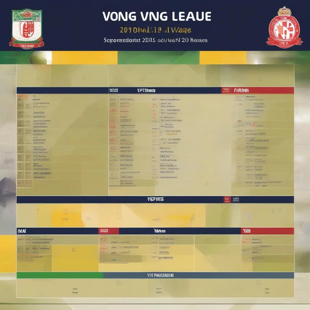 Lịch thi đấu Vòng 11 V League 2019 - Ngày thi đấu