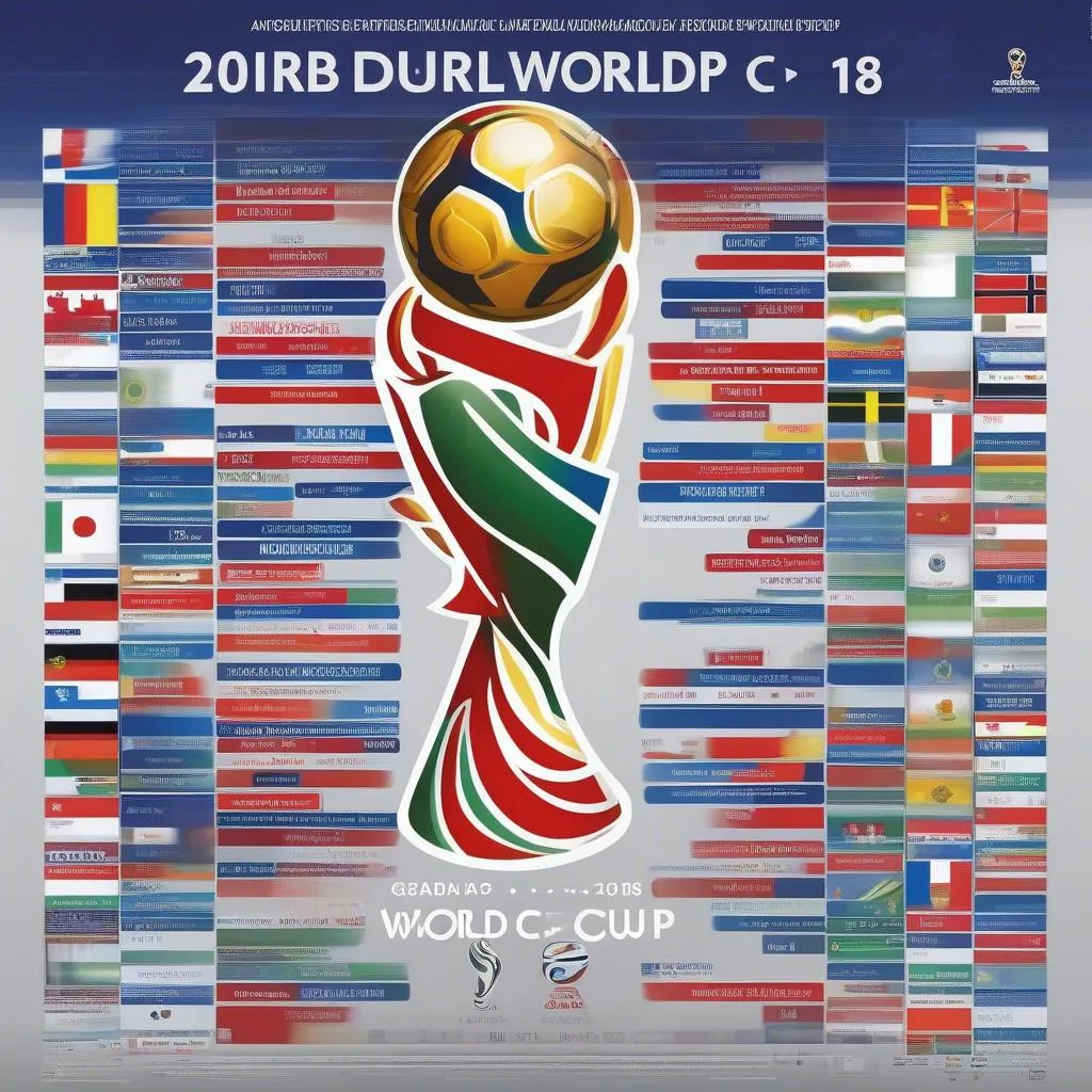 Lịch thi đấu vòng chung kết World Cup 2018