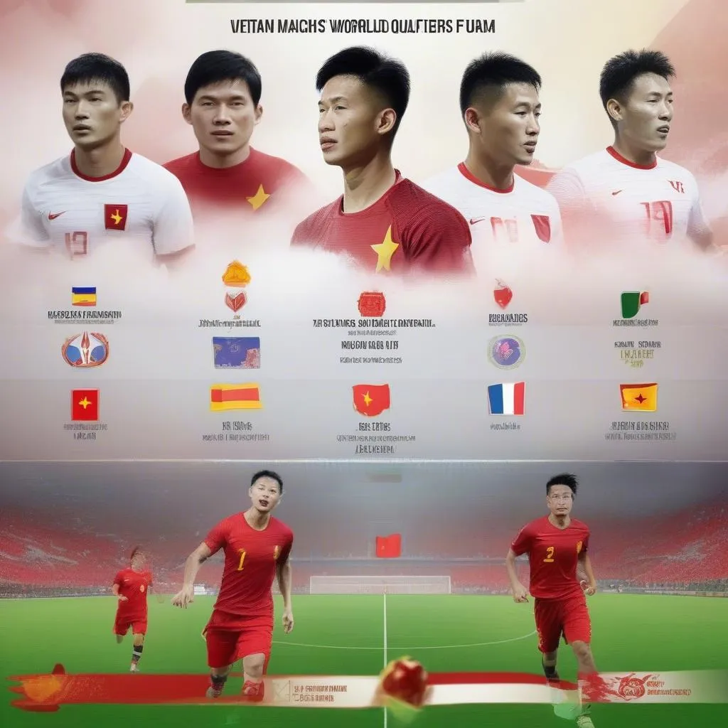 Lịch thi đấu vòng loại World Cup 2022 của Việt Nam