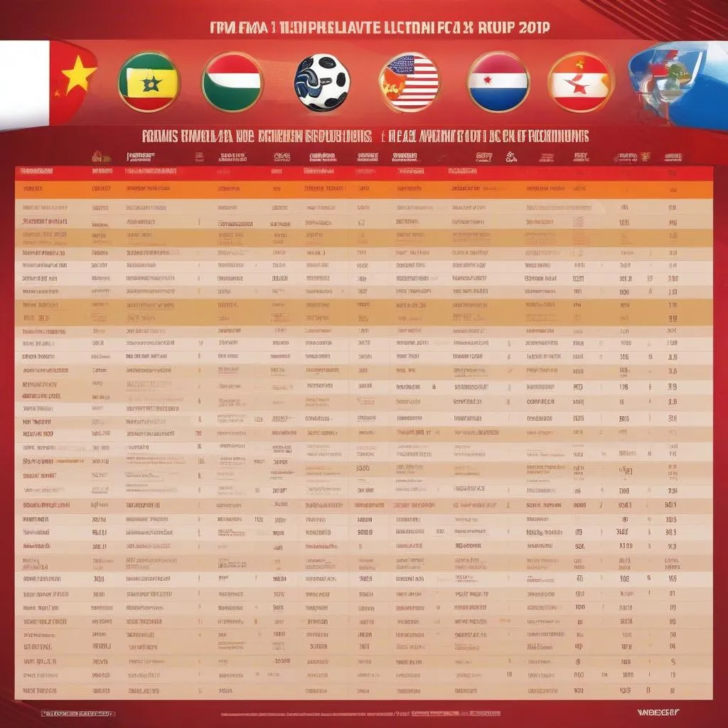 Lịch thi đấu vòng loại World Cup 2026