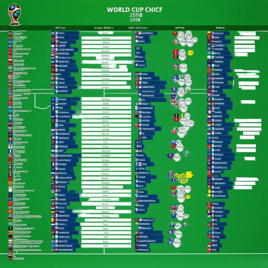 Lịch thi đấu World Cup 2018