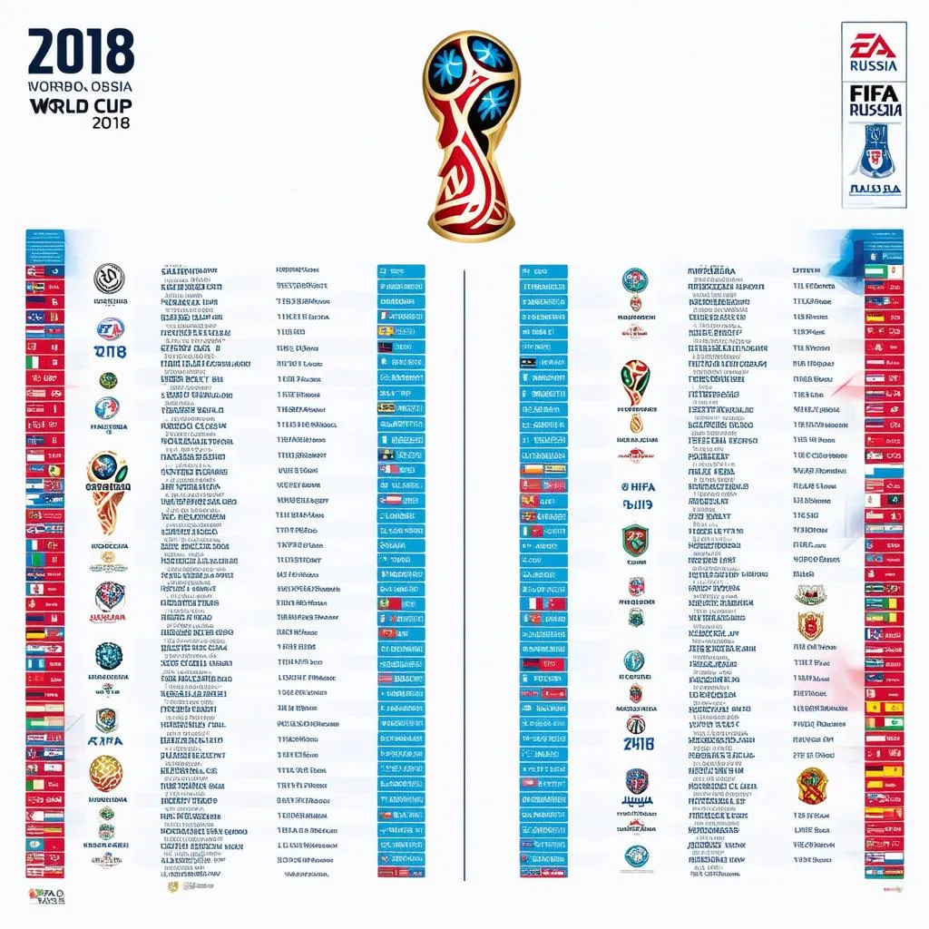 Lịch thi đấu World Cup 2018