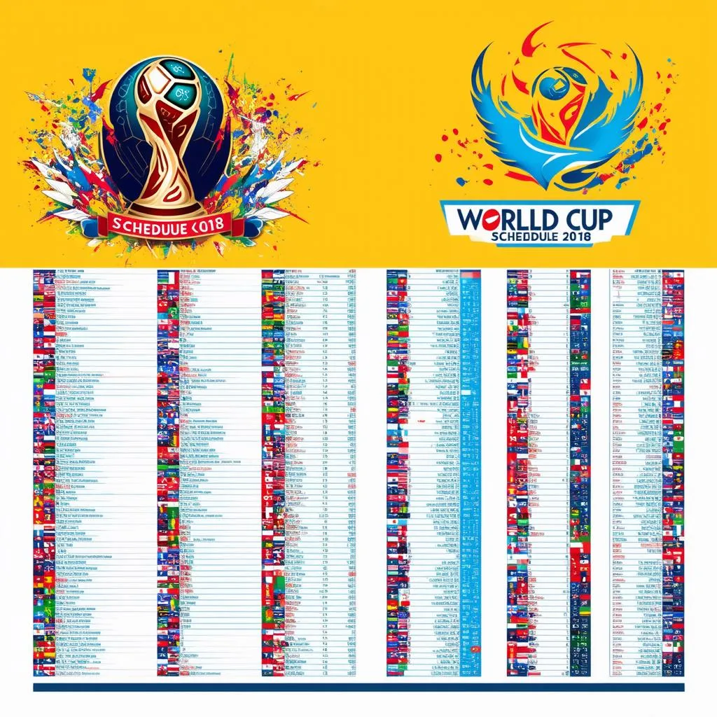 Lịch thi đấu World Cup 2018 đẹp 3