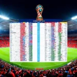 Lịch thi đấu World Cup 2018 file màu