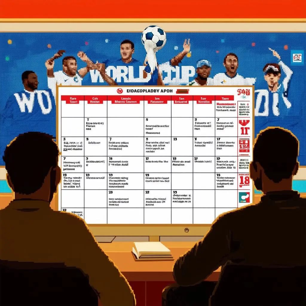 Lịch thi đấu World Cup 2023