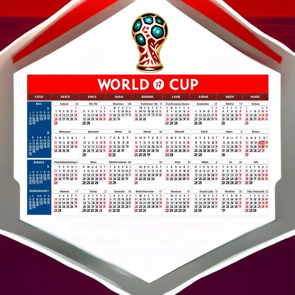 Lịch thi đấu World Cup