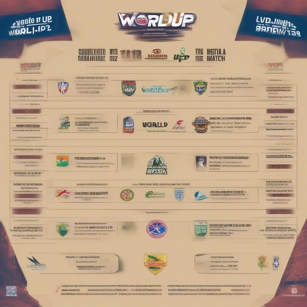 Lịch thi đấu Worldup 2018 trận chung kết