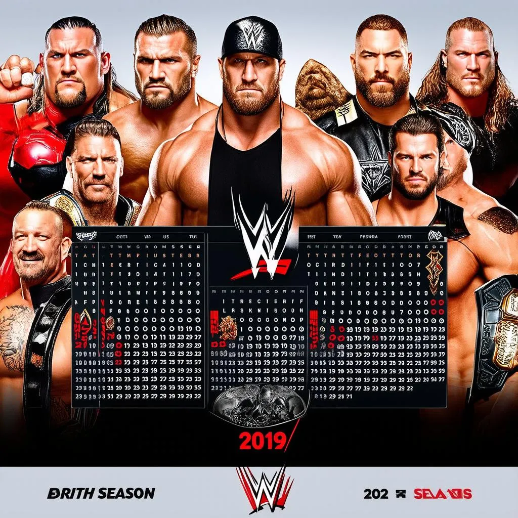 Lịch thi đấu WWE 2019