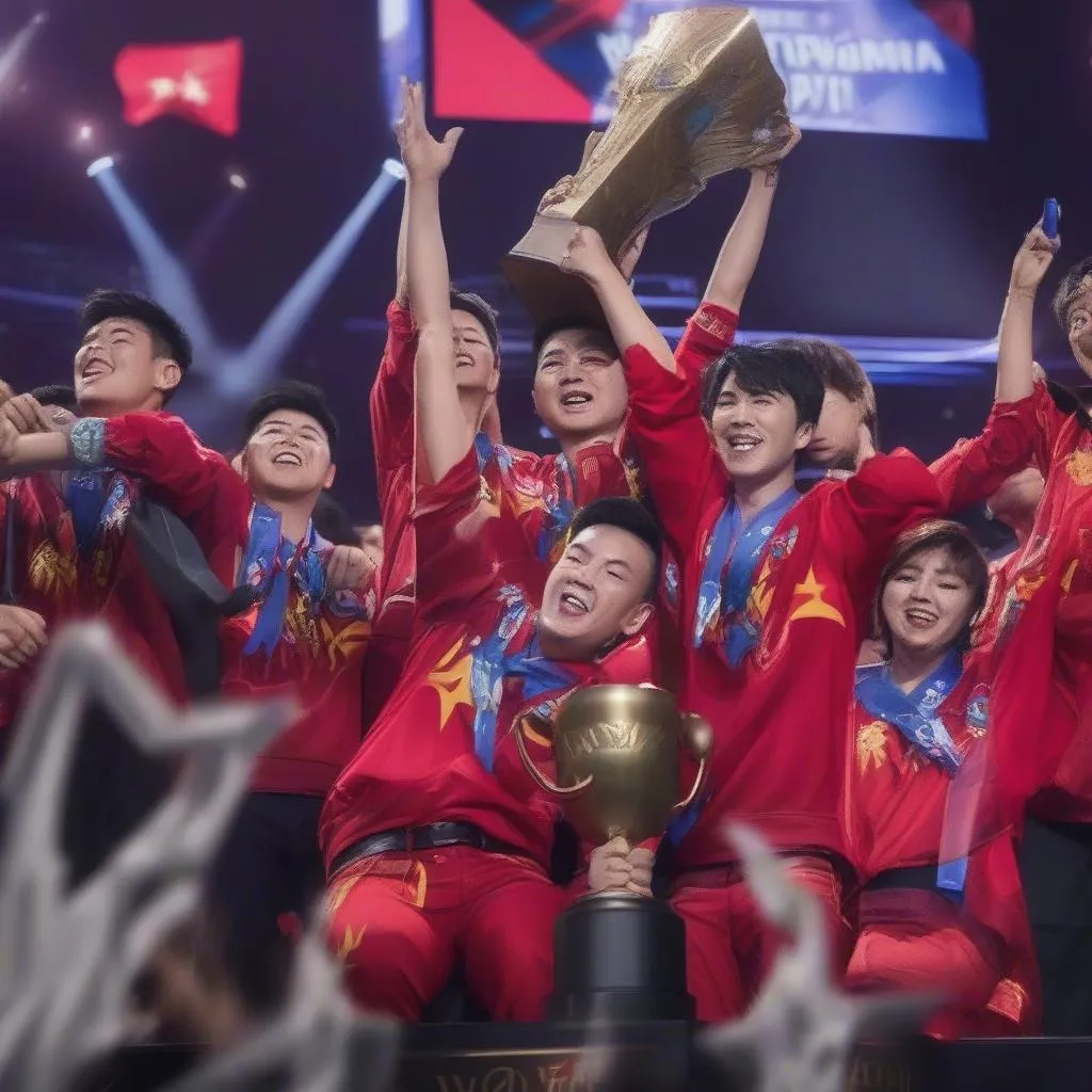 Giành ngôi vô địch giải đấu Liên Quân Mobile World Championship 2018