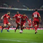 Liverpool đối đầu Manchester United tại Anfield