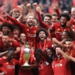 Hình ảnh về Liverpool vô địch Premier League