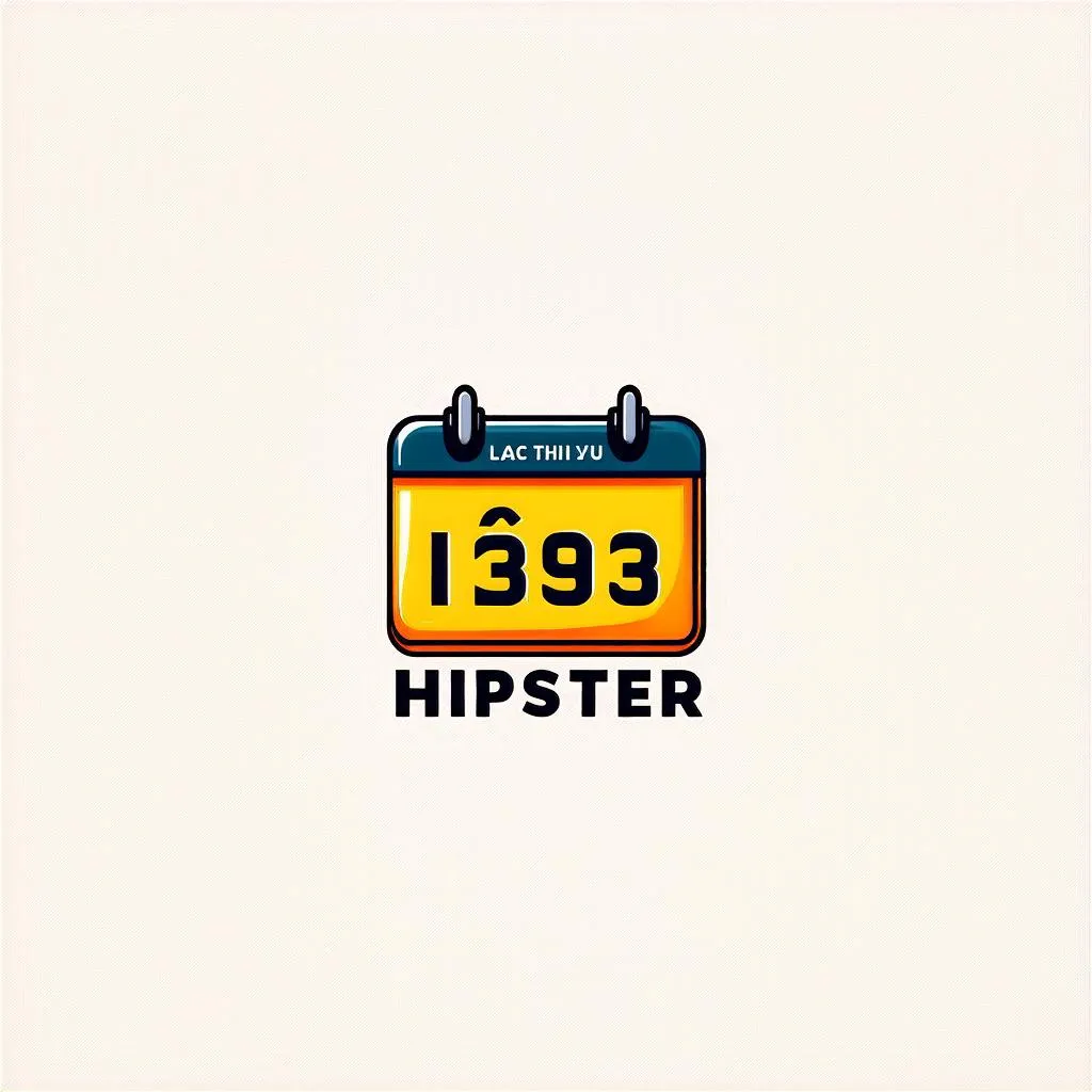 Logo lịch thi đấu hipster