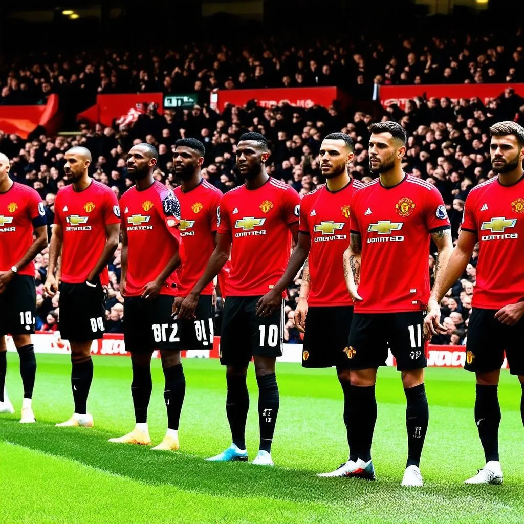 manchester united đội hình