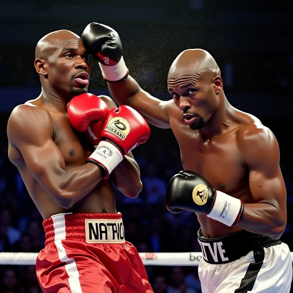 Mayweather hạ knock-out Hatton