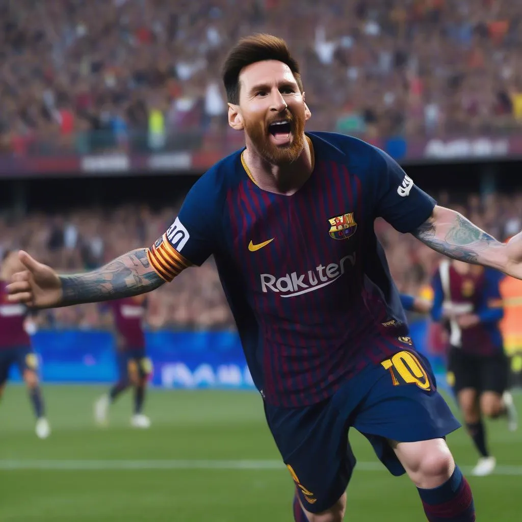 Lionel Messi Barcelona La Liga