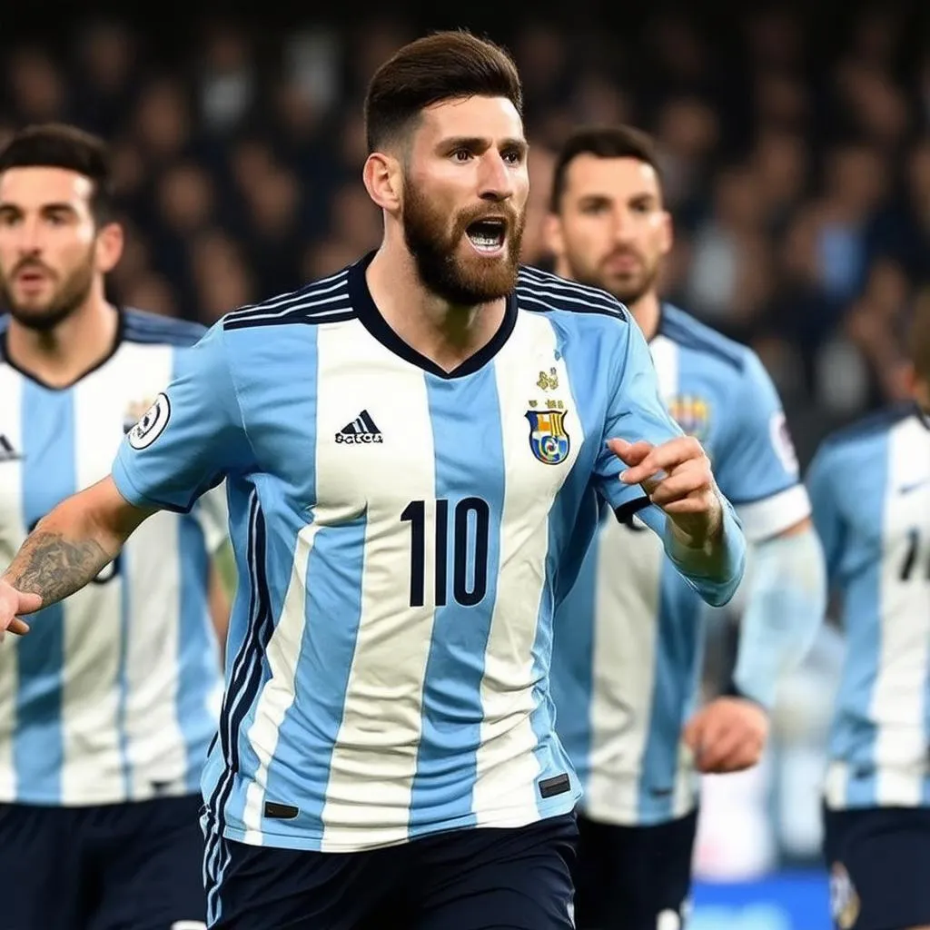 Messi dẫn dắt đội tuyển Argentina tại Copa America