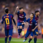 Bộ ba tấn công MSN của Barca