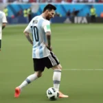 Messi sút phạt