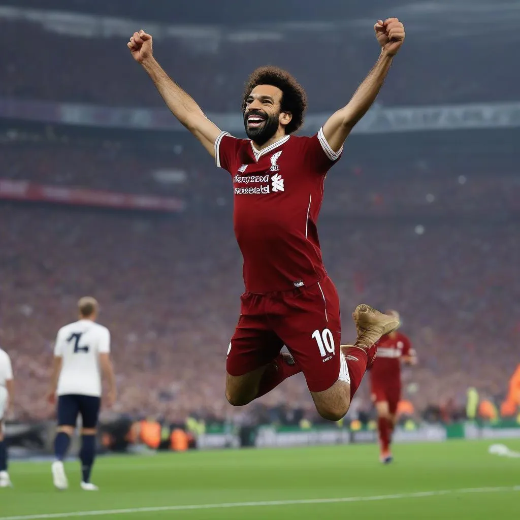 Mohamed Salah ghi bàn