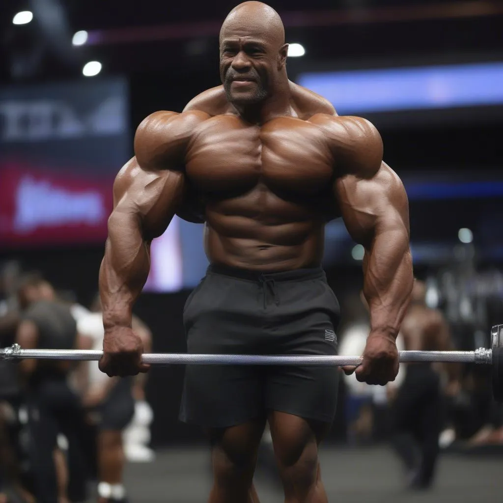 Mr Olympia 2018: Hình ảnh các vận động viên trong quá trình tập luyện và thi đấu, thể hiện sự nỗ lực và quyết tâm của họ