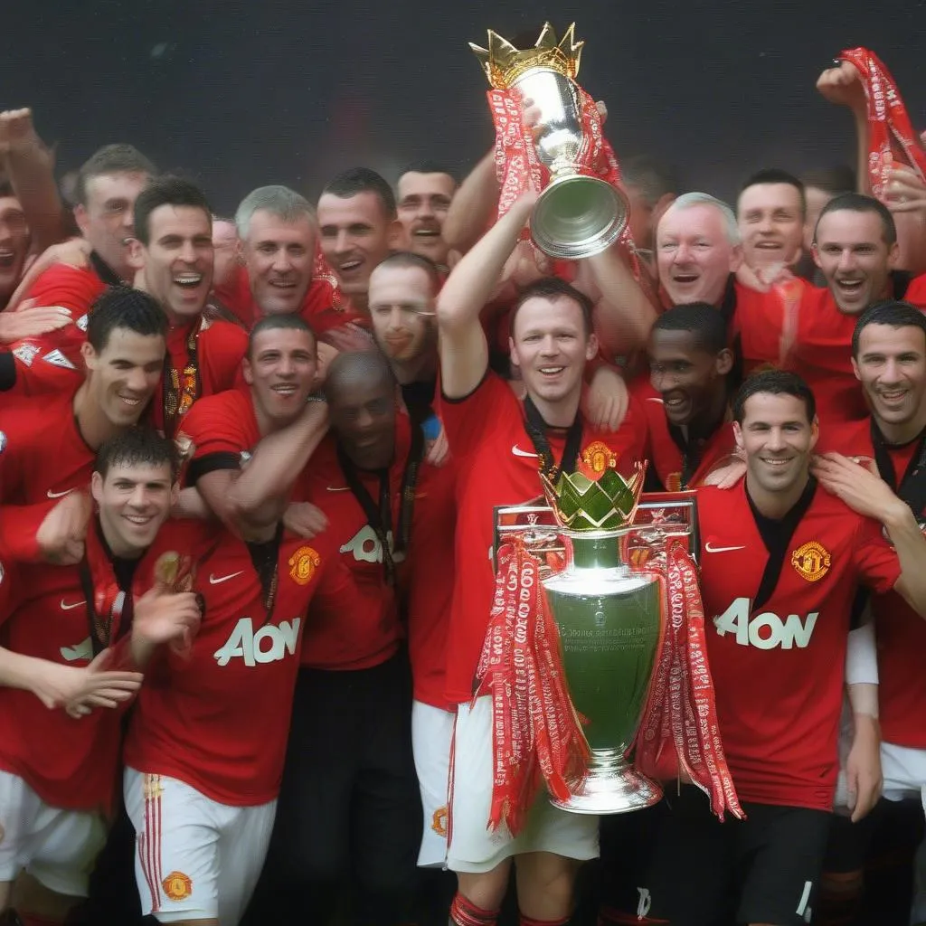 Manchester United vô địch Ngoại Hạng Anh mùa giải 2012-2013