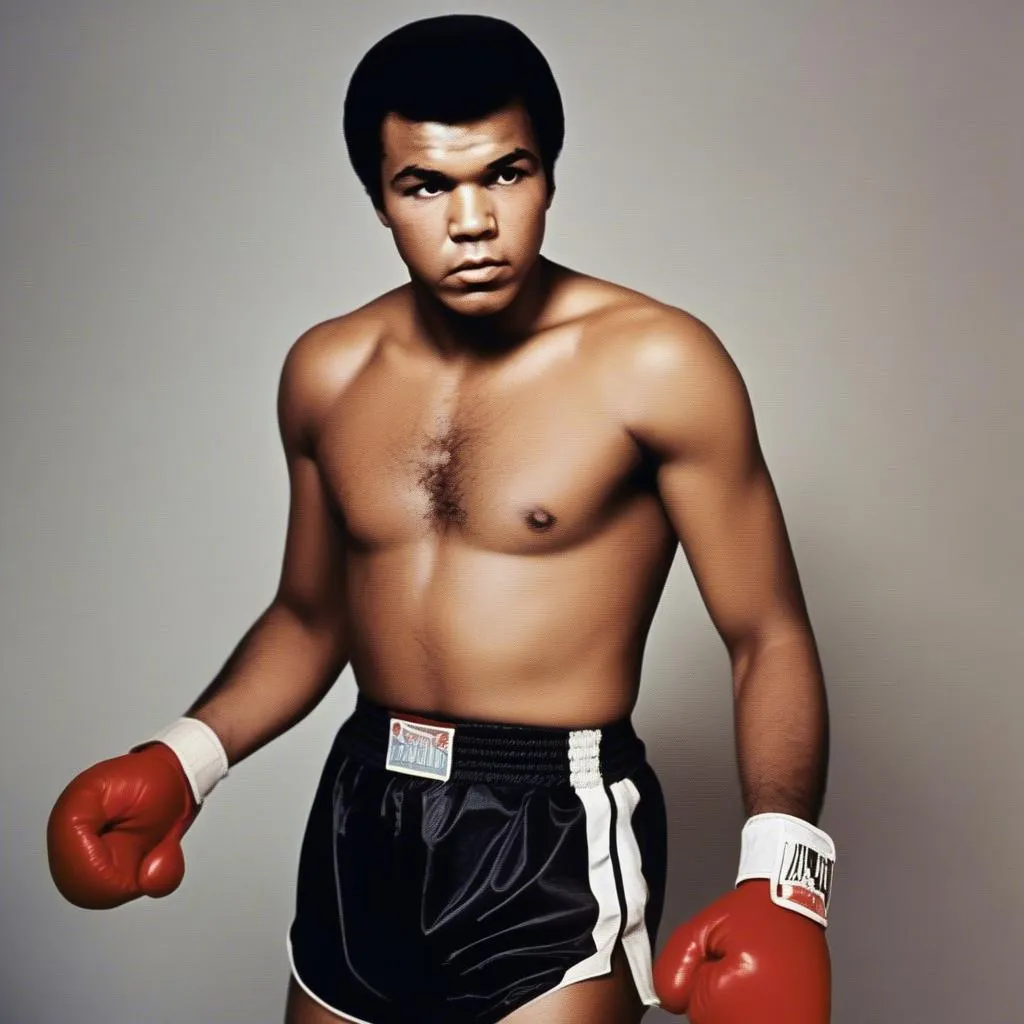 Muhammad Ali, cựu vô địch hạng nặng Mỹ, huyền thoại bất bại, quyền anh, võ sĩ, võ thuật