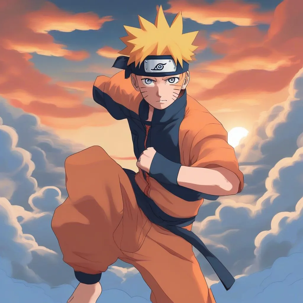 Naruto Uzumaki Anime Genki