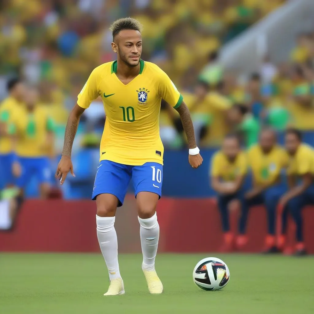 Neymar và đội tuyển Brazil