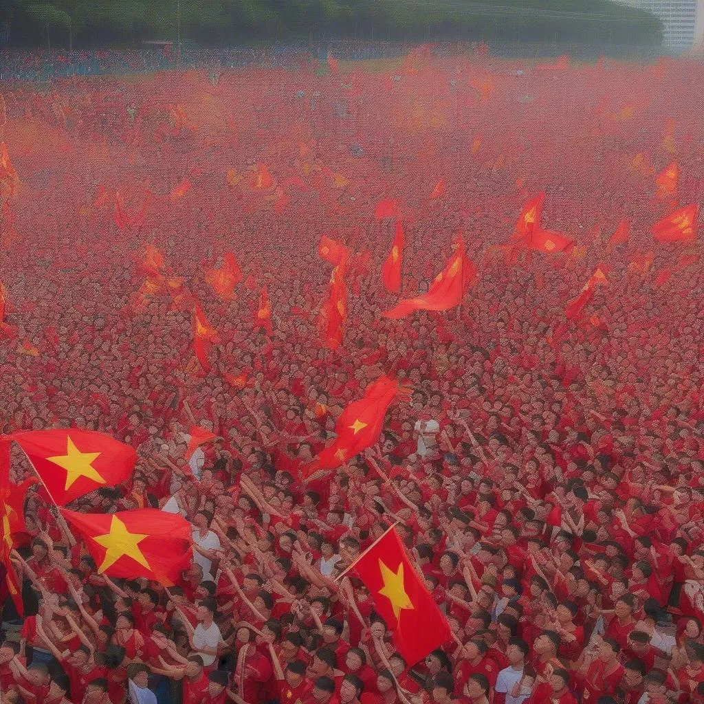 Vietnamese football fans