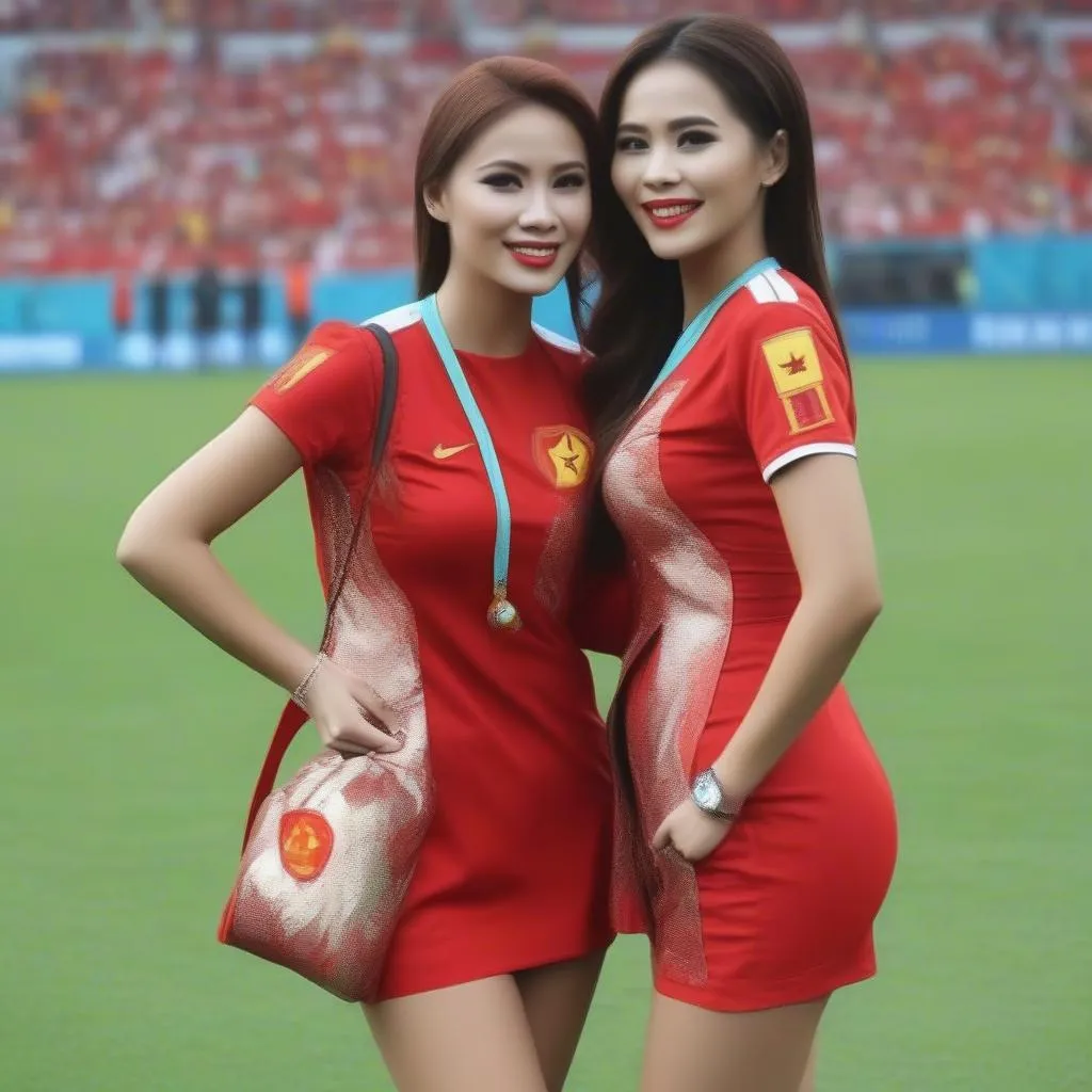 Những Nàng WAGs Xinh Đẹp Của Bóng Đá Việt Nam