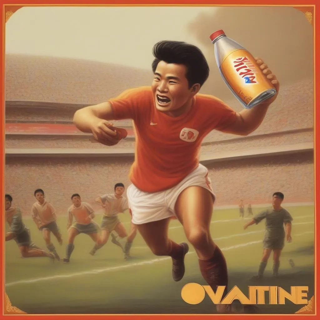 Ovaltine nhà vô địch bóng đá Việt Nam: Hình ảnh quen thuộc trên sân cỏ