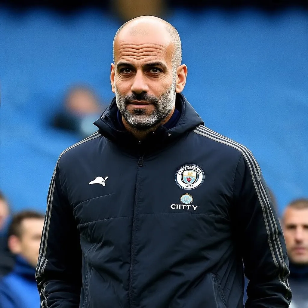 Huấn luyện viên Pep Guardiola