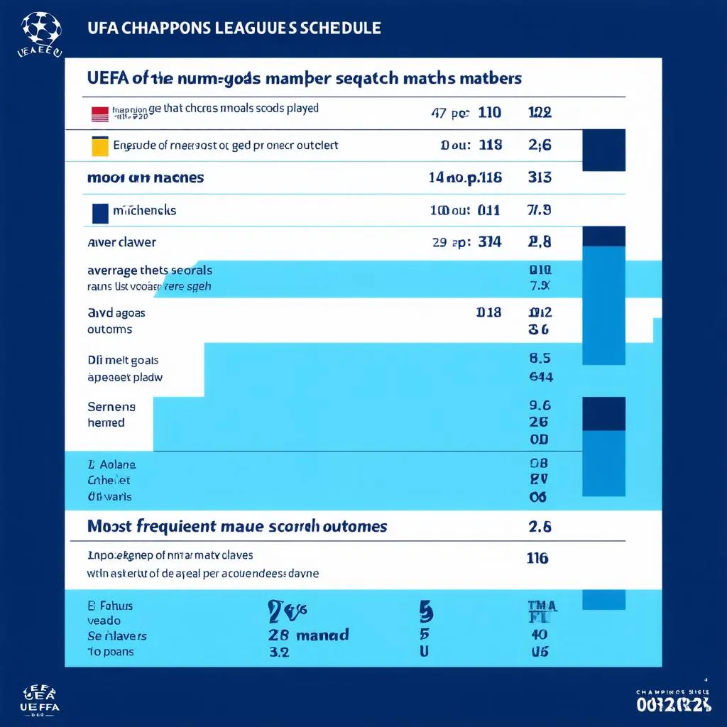 Phân tích lịch thi đấu UEFA Champions League