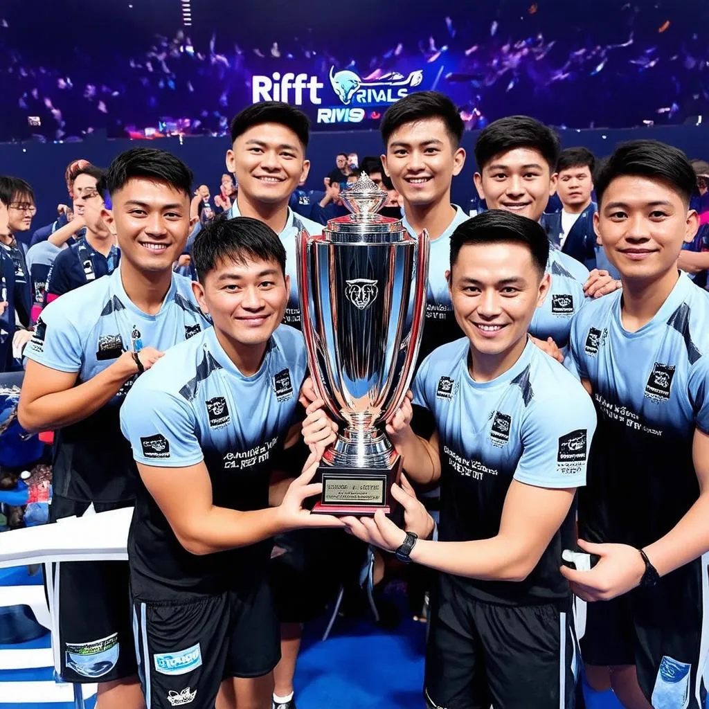 Đội tuyển Phong Vũ Buffalo vô địch Rift Rivals 2019