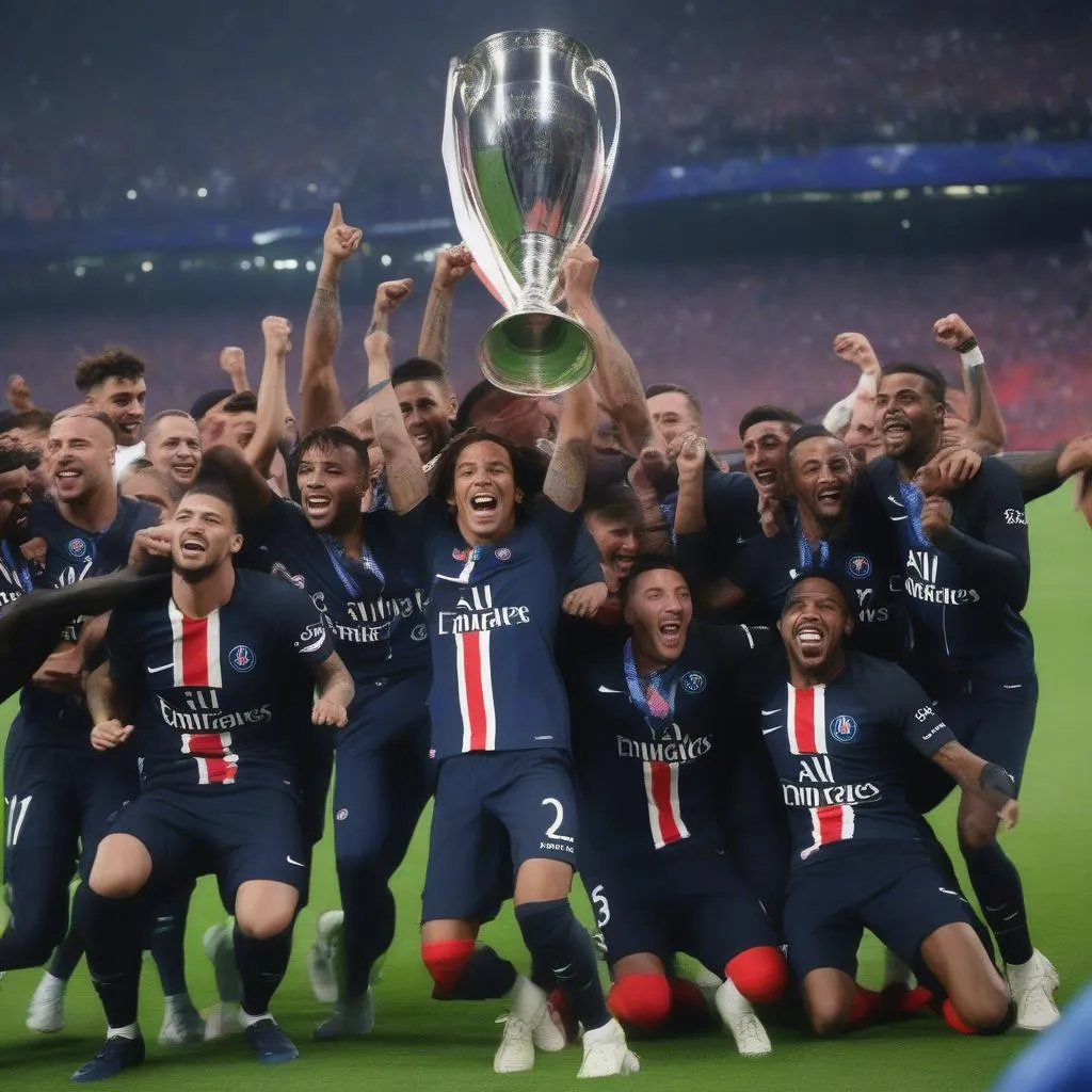 PSG vô địch C1 2019 - Ảnh minh họa