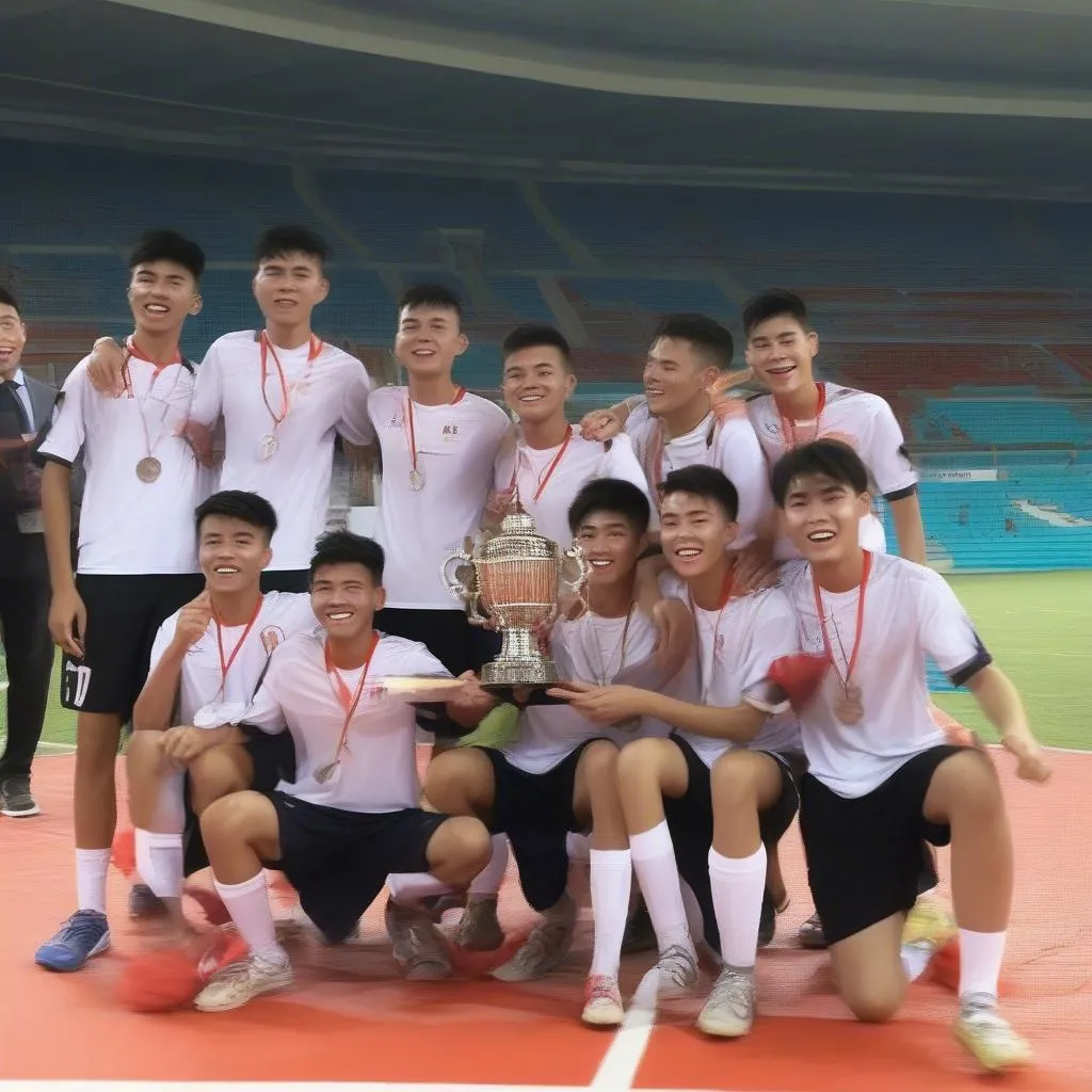 PVF Đồng Tháp: Phá lễ danh hiệu U17 Quốc gia