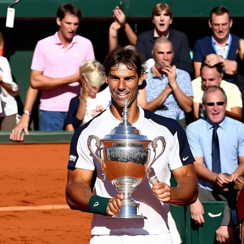 Rafael Nadal vô địch Roland Garros