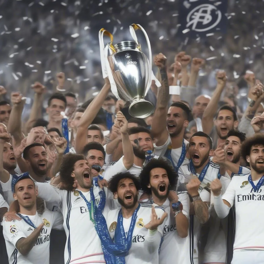 Real Madrid Champions League Trophy