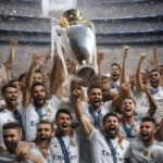 Hình ảnh Real Madrid trong lễ trao giải vô địch La Liga