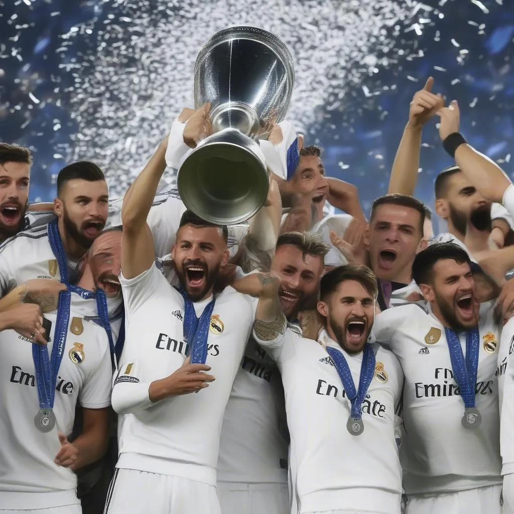 Real Madrid vô địch Champions League 2 mùa liên tiếp