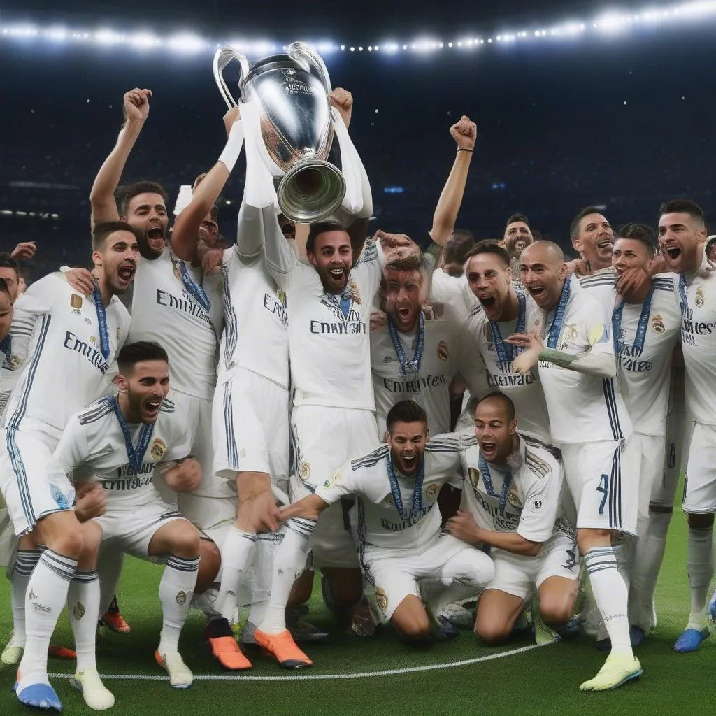 Real Madrid vô địch Champions League