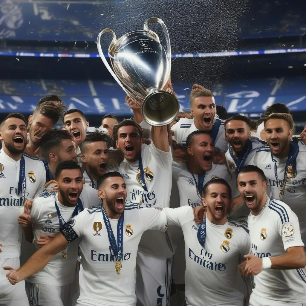 Real Madrid vô địch Champions League