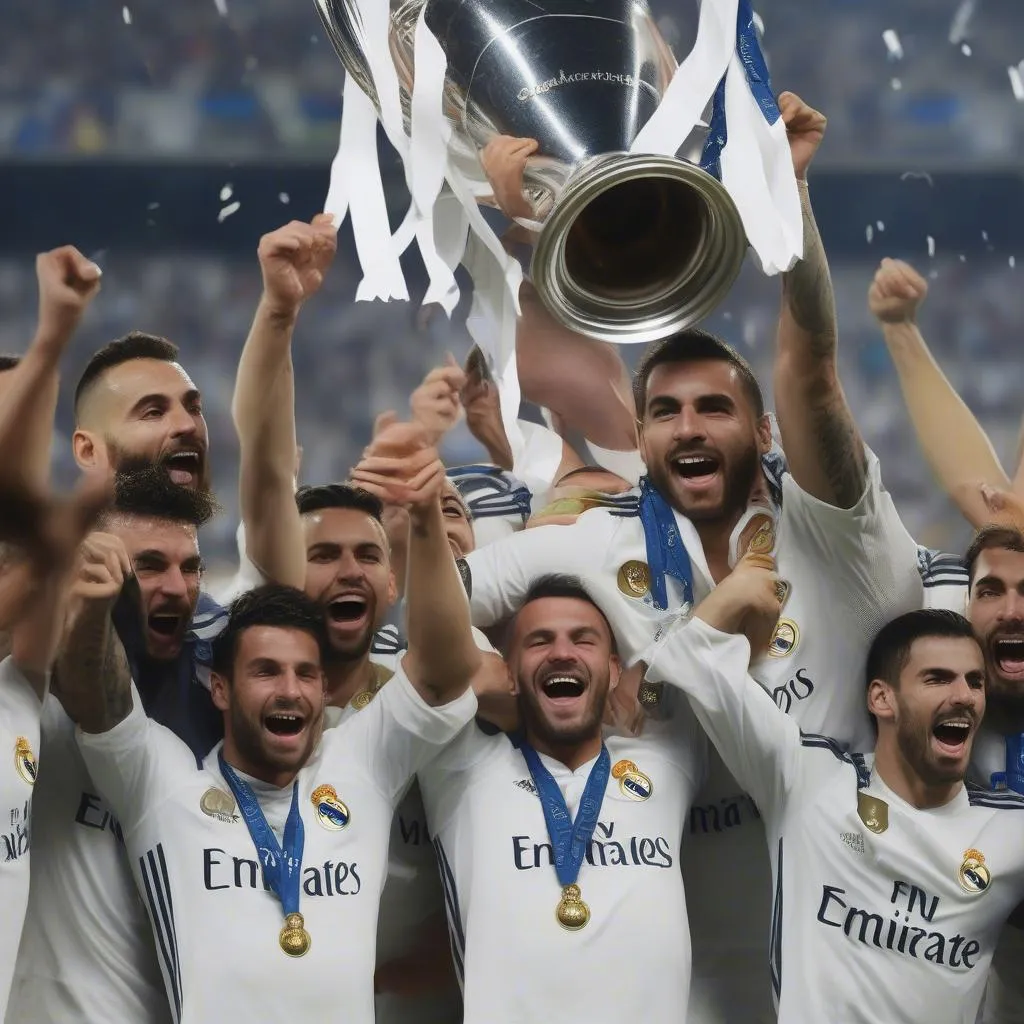 Hình Ảnh Real Madrid Vô Địch Champions League