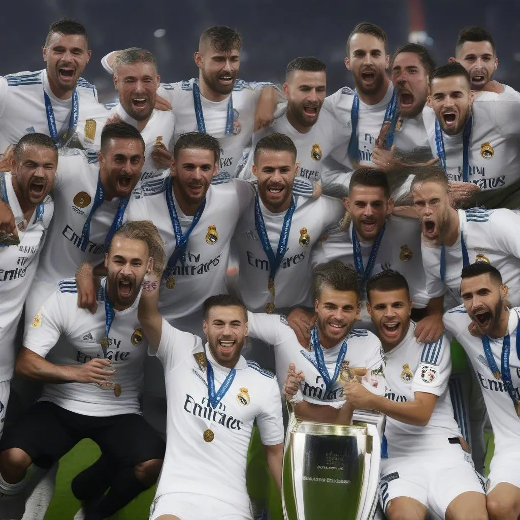 Real Madrid Vô Địch La Liga