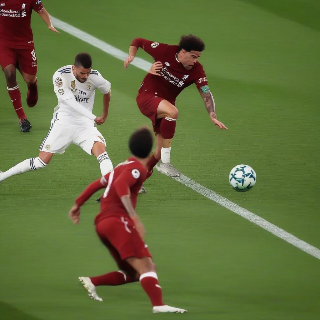 Real Madrid vs Liverpool trận chung kết C1 2018