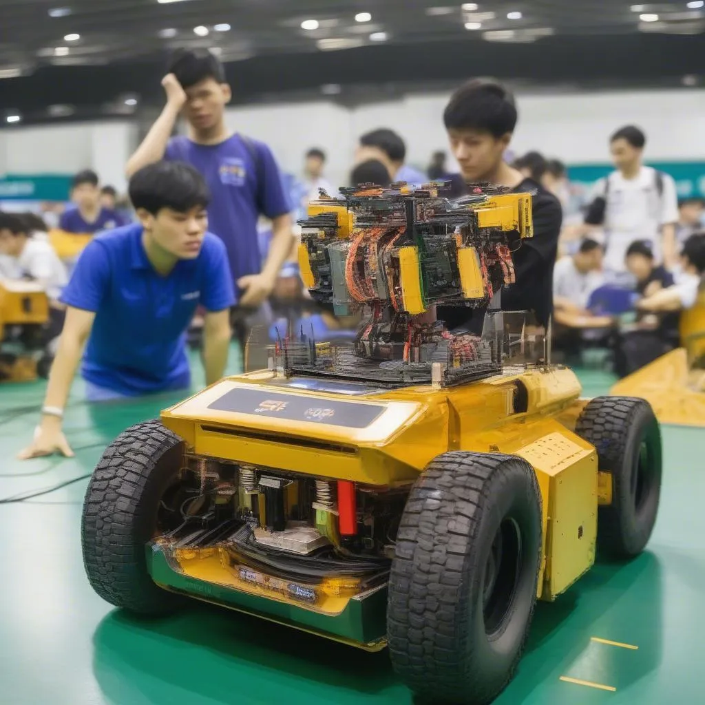 Đội tuyển Việt Nam thi đấu tại Abu Robocon 2018